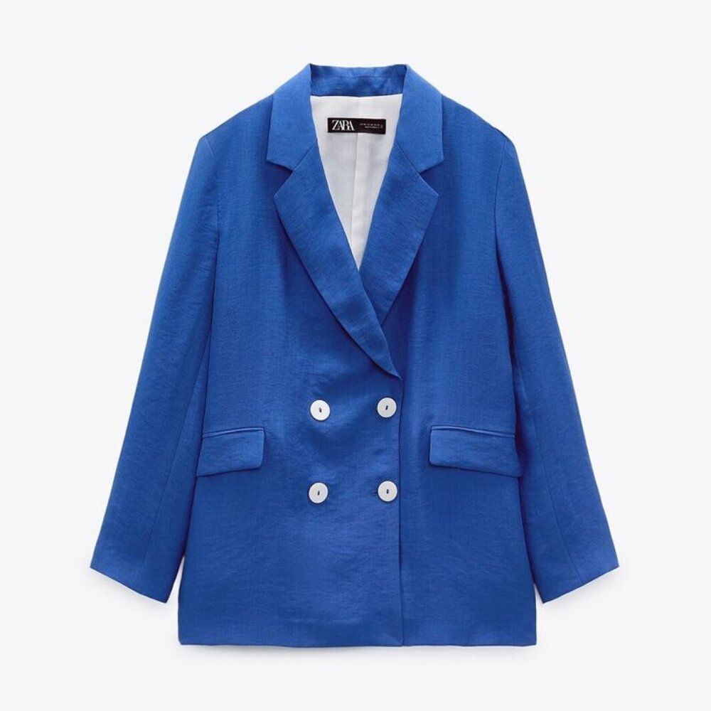 Blue Zara Blazer